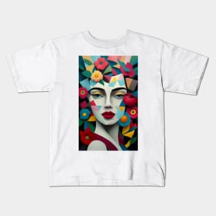 Vibrant Inner flower child Headpiece Kids T-Shirt